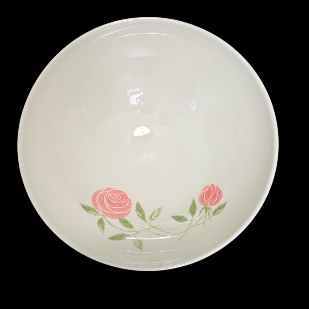 Vintage Franciscan Pink-a-Dilly 8 1/8” Serving Bowl MCM 1950’s Vegetable Bowl